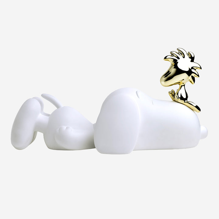 Snoopy & Woodstock - White & Gold - Medium