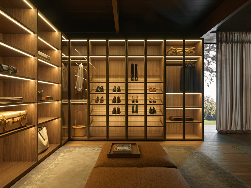 Walk-in closets - Gliss Master- By Vincent Van Duysen