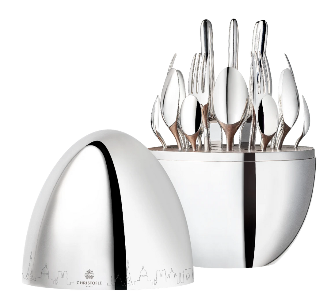 MOOD SKYLINE - 24-Piece Flatware Set Paris - Silver