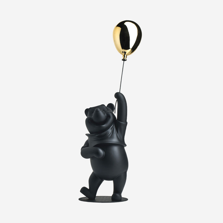 Winnie the Pooh - Black & Gold - Medium