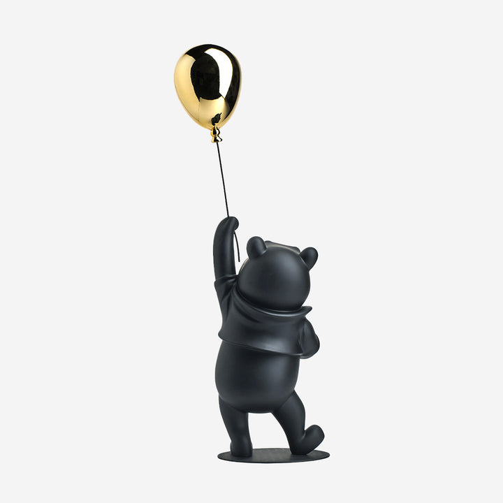 Winnie the Pooh - Black & Gold - Medium
