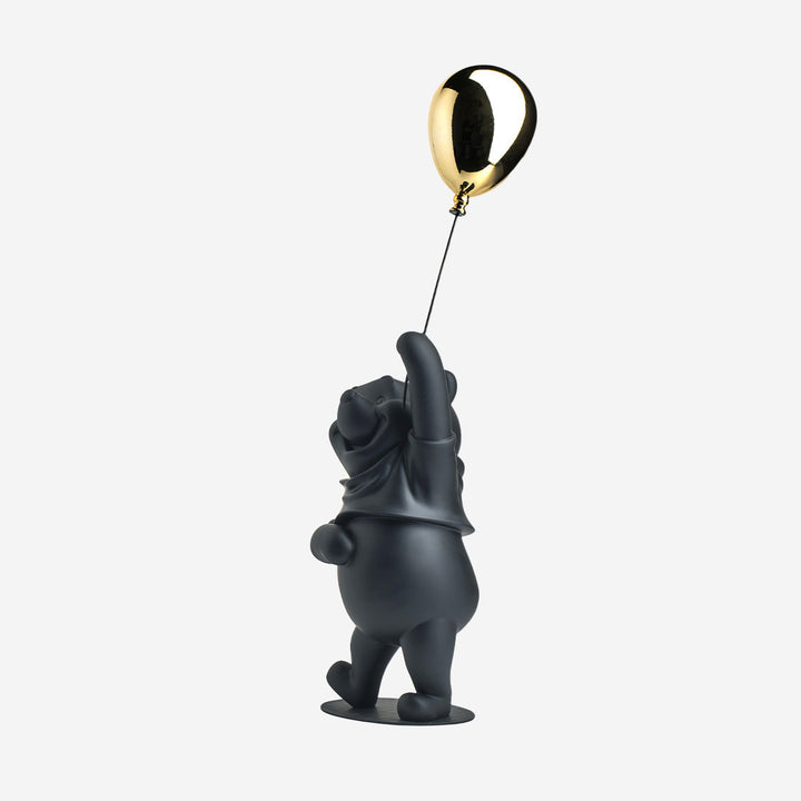Winnie the Pooh - Black & Gold - Medium
