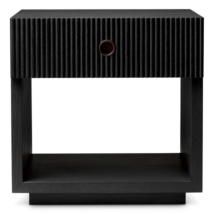Nightstand - Dimitrios - Charcoal oak