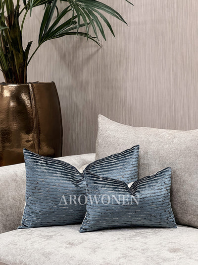 Decorative Cushion - Taffy - River Blue