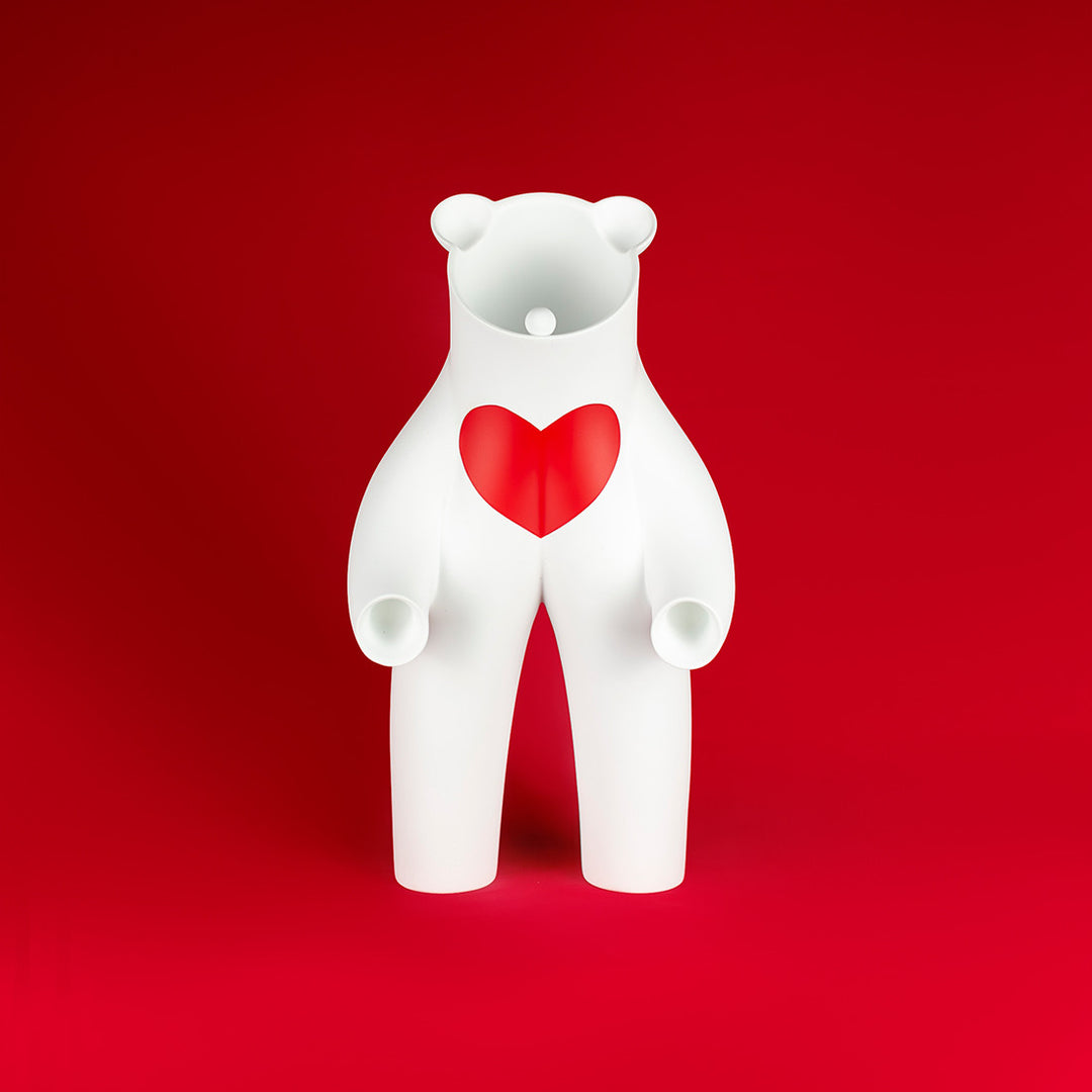 Brave - White & Red - Small
