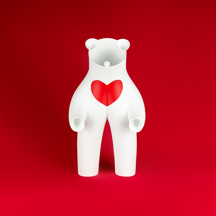 Brave - White & Red - Small