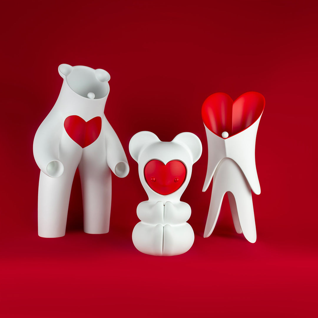 Brave - White & Red - Small