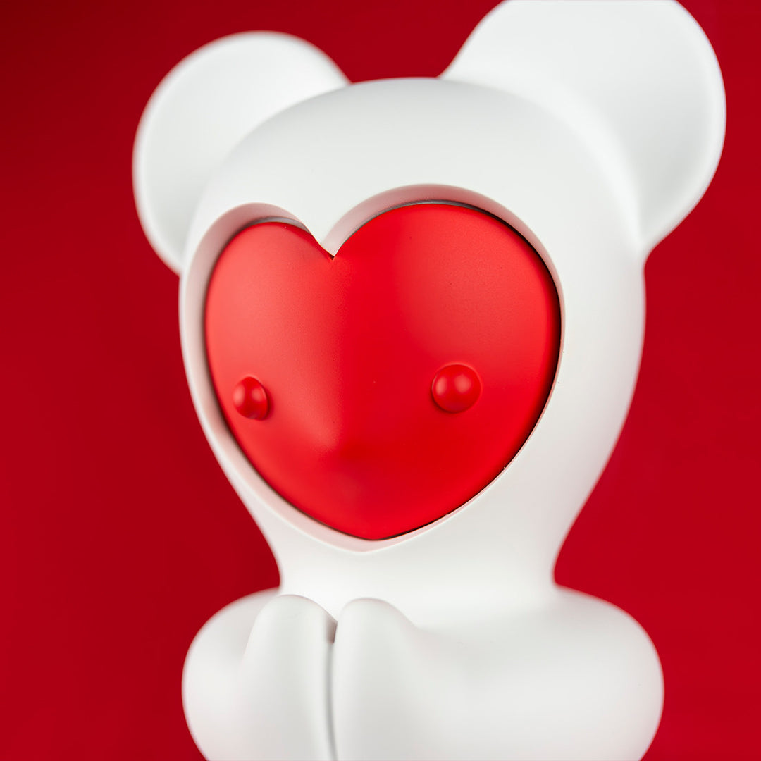 Lucky - White & Red - Small
