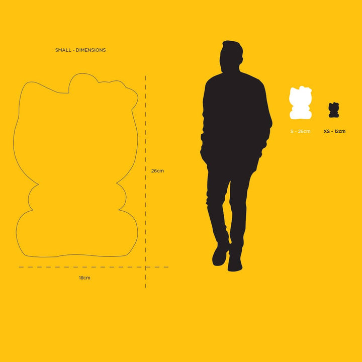 Hello Kitty Apple - Chromed White & Red - Small