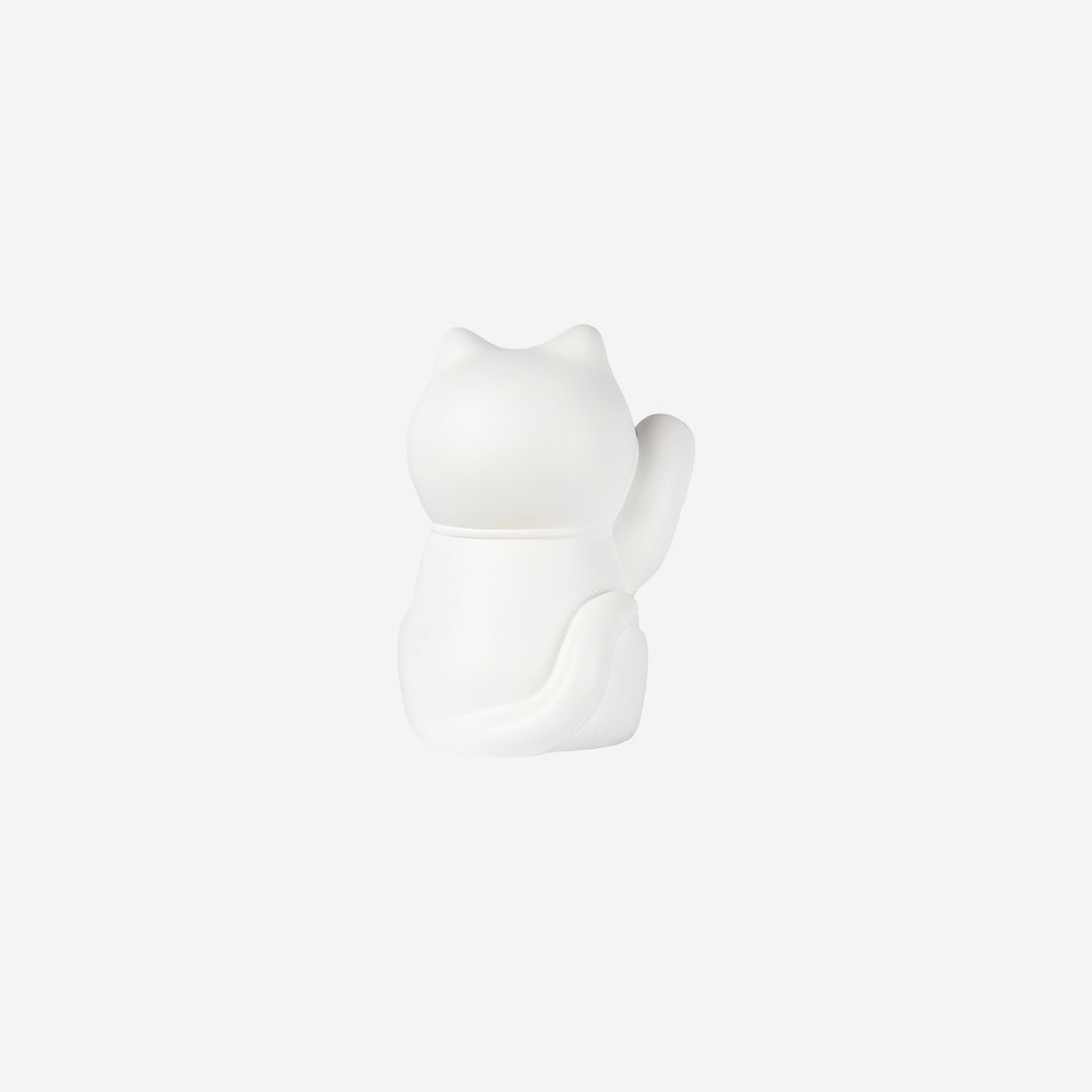 Maneki Neko - White & Gold - Small