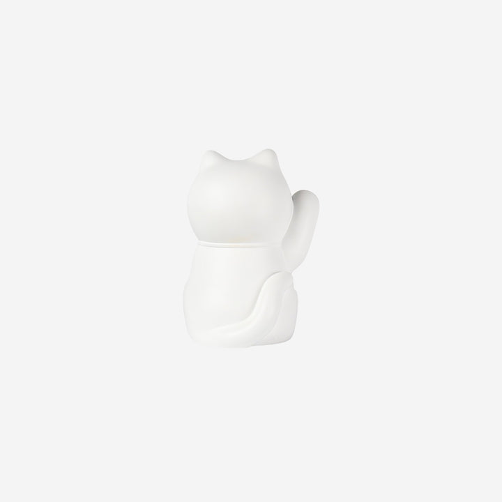 Maneki Neko - White & Gold - Small