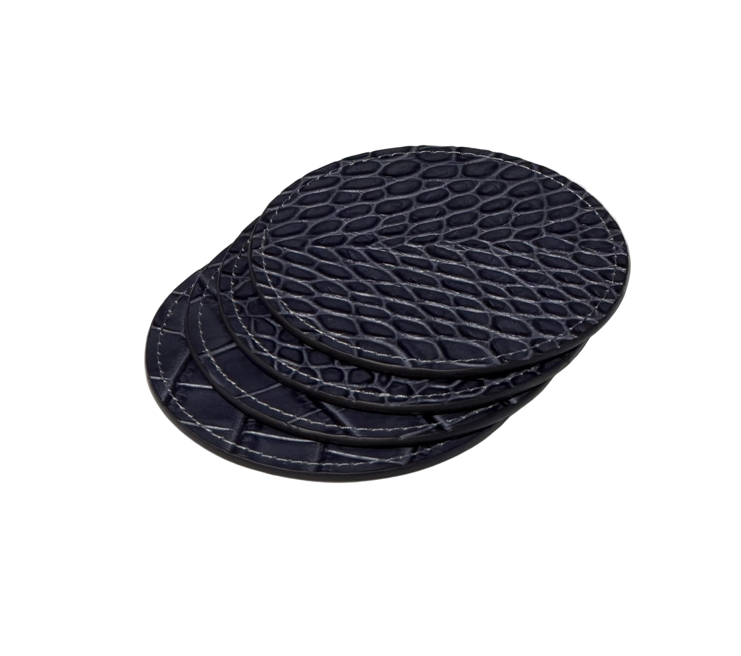 Round Coasters | Florida Dark Grey