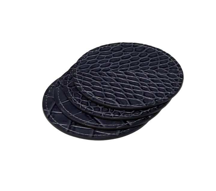 Round Coasters | Florida Dark Grey