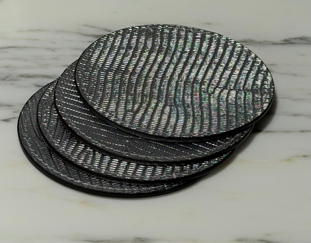 Round Coasters | Tebe Silver