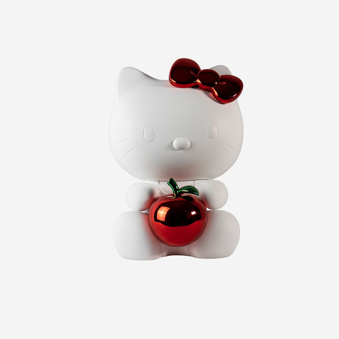 Hello Kitty Apple - Chromed White & Red - Small