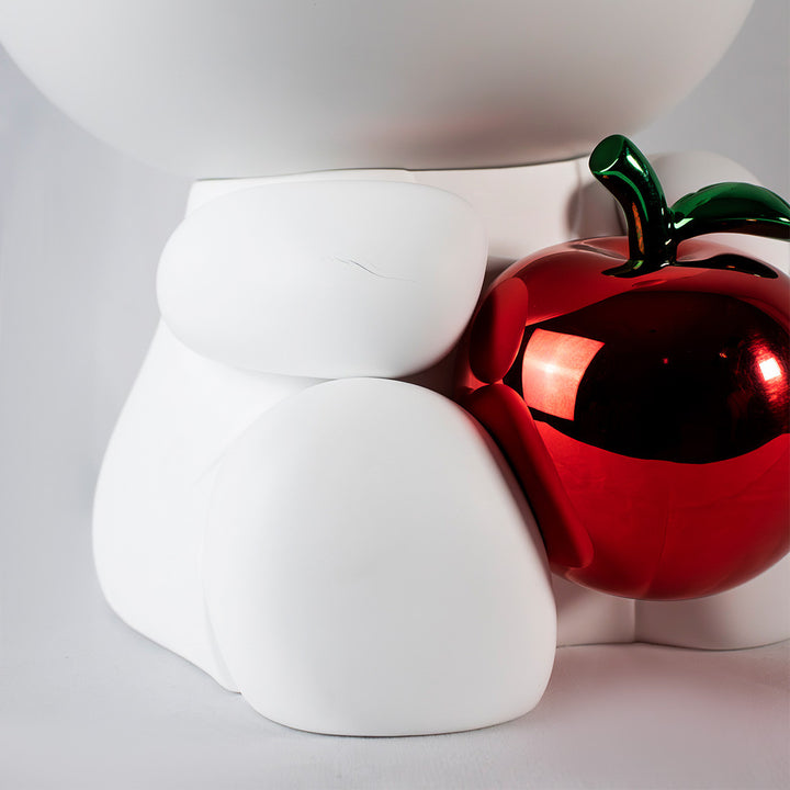 Hello Kitty Apple - Chromed White & Red - Small