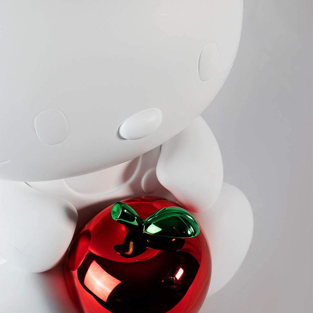 Hello Kitty Apple - Chromed White & Red - Small