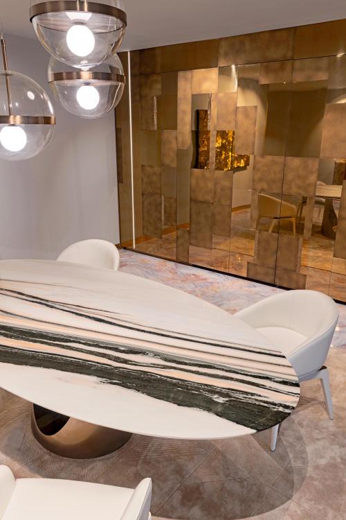 Dining Table - Cameron Steel
