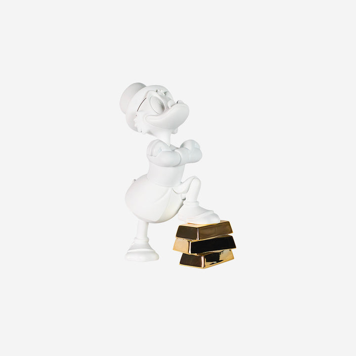 Uncle Scrooge Ingots - Mat White & Chromad Gold - SMALL