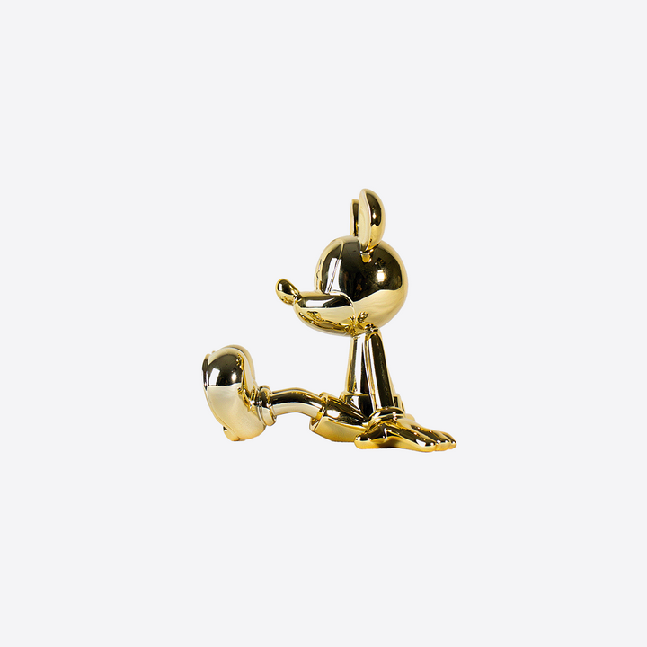 Sitting Mickey - Marcel Wanders -  Chrome Gold - 12cm
