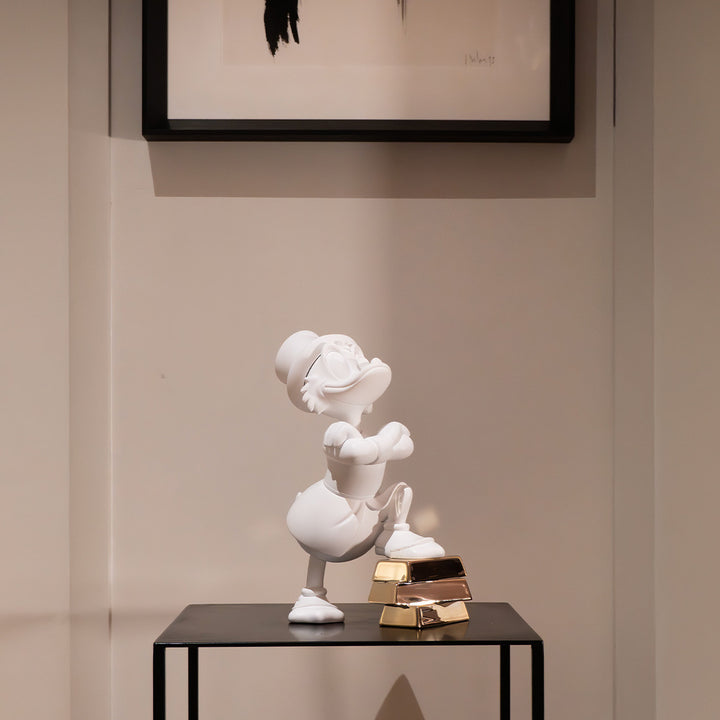 Uncle Scrooge Ingots - Mat White & Chromad Gold - SMALL