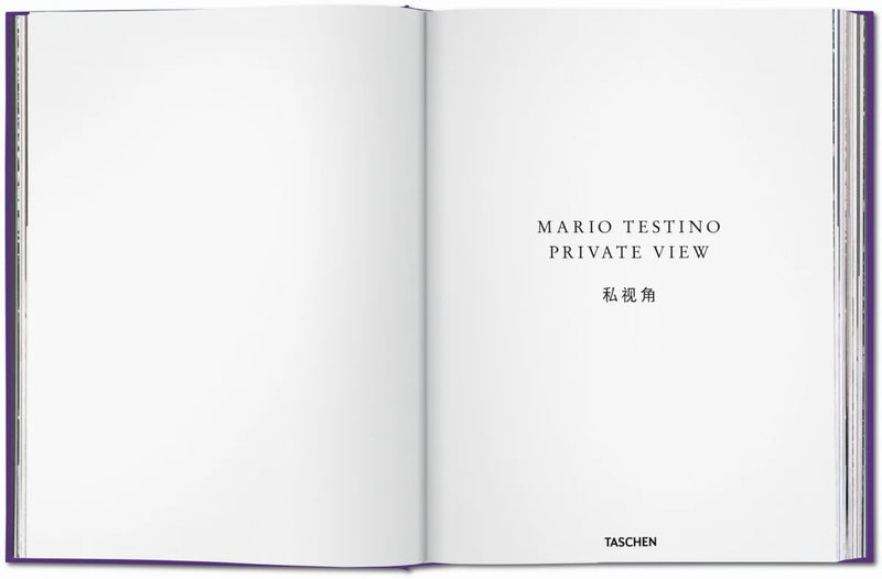 Book - Mario Testino - Private View - XXL