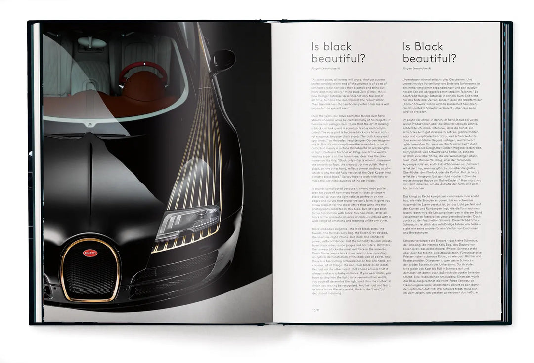 Book - Black Beauties, Iconic Cars