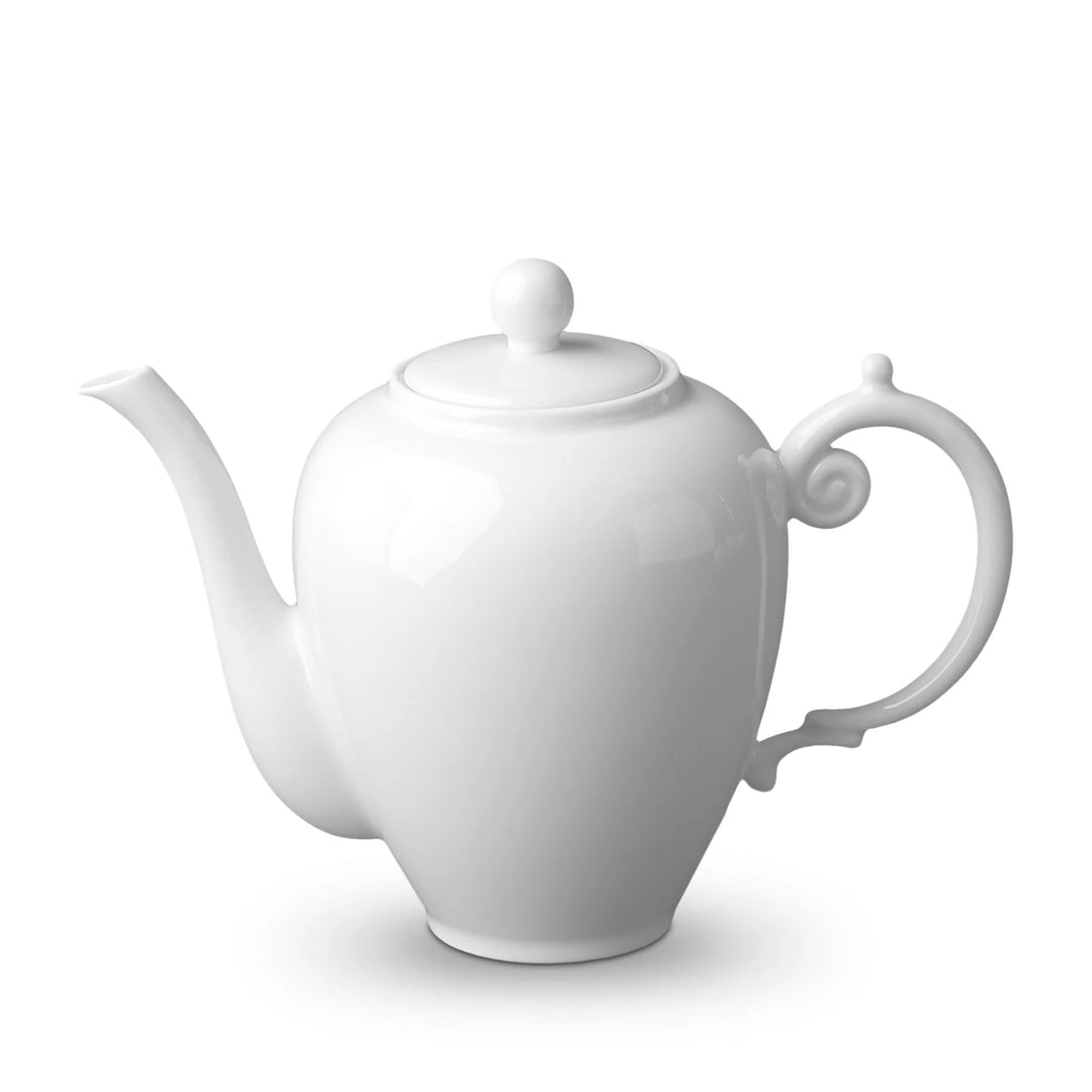 Aegean Coffee Pot - White