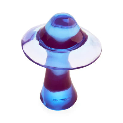 Purple Acrylic Mushroom Objet