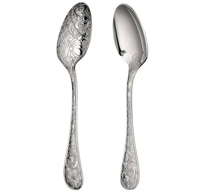 Jardin d'Eden - Coffee Spoon - Silver Plated