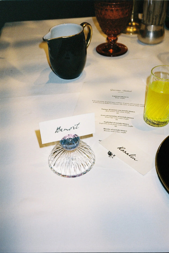 Louis Place Card Holders Rose