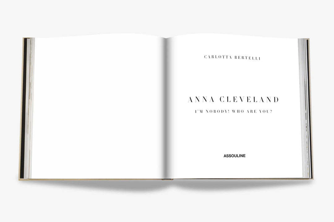 Book - Anna Cleveland: I'm Nobody! Who Are You?