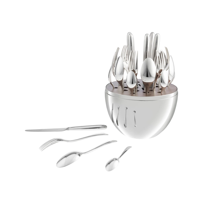 MOOD SKYLINE - 24-Piece Flatware Set Dubai - Silver