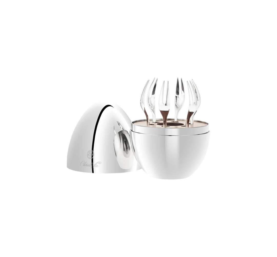MOOD ASIA - Flatware set for 6 people 24 pieces - Silver