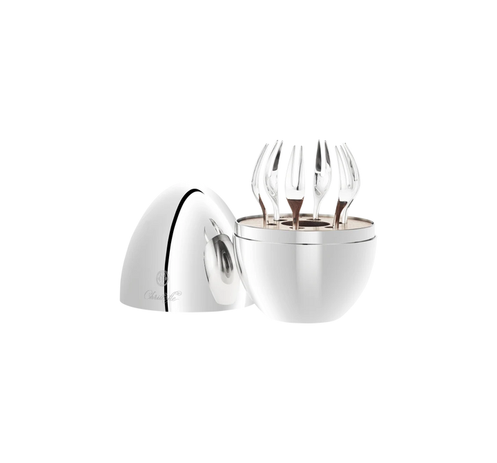 MOOD ASIA - Flatware set for 6 people 24 pieces - Silver