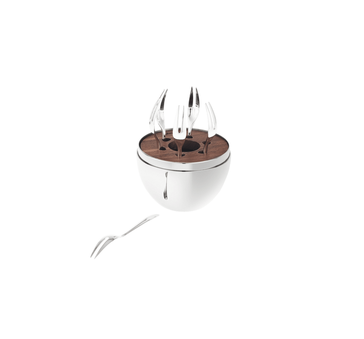 MOOD ASIA - Flatware set for 6 people 24 pieces - Silver