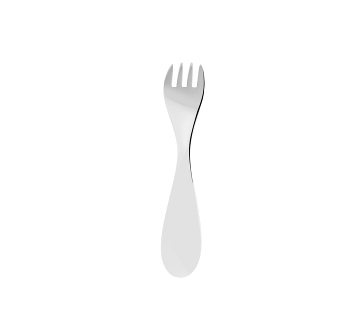 Talisman - Baby Spoon & Fork Set Ivory  - Silver Plated
