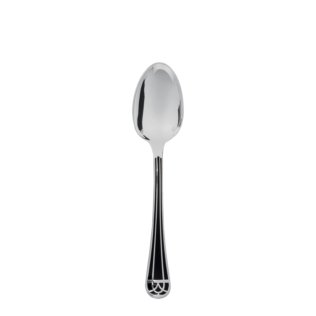 Talisman - Tablespoon Marbled Blue - Silver Plated