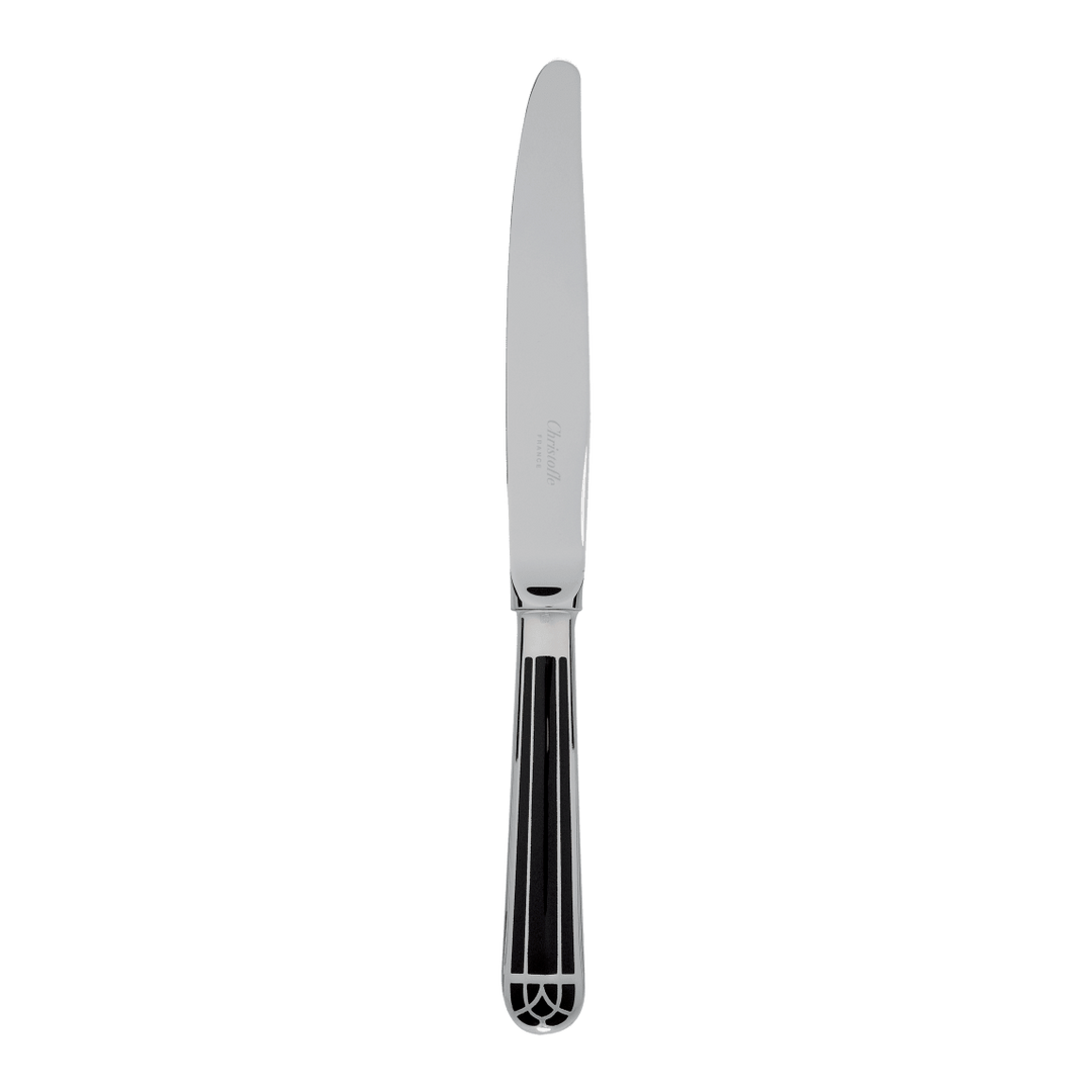 Talisman - Dinner Knife Marbled Blue - Silver Plated