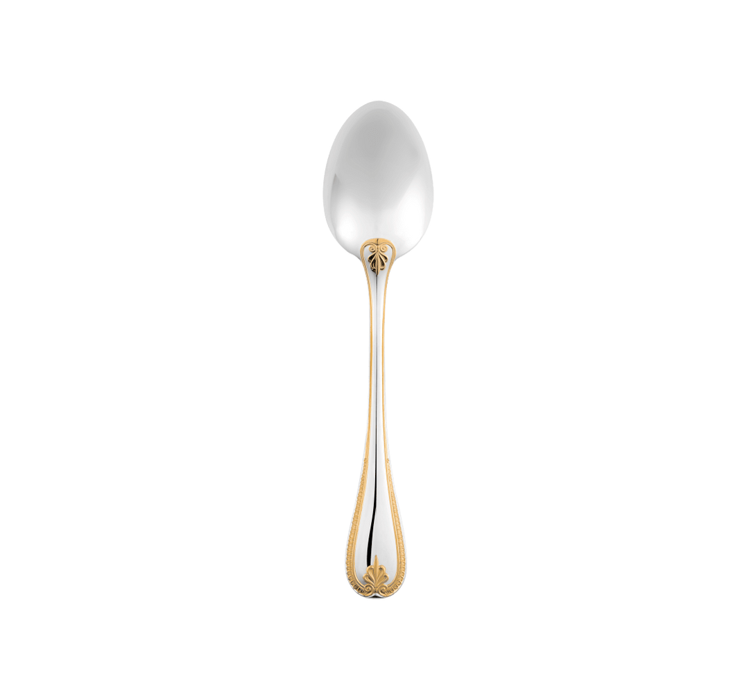 Malmaison - Table spoon - Partially Gilded Silver