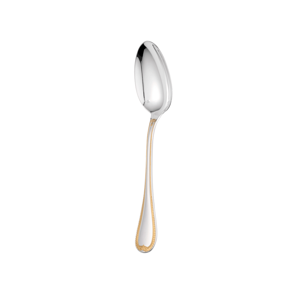 Malmaison - Table spoon - Partially Gilded Silver