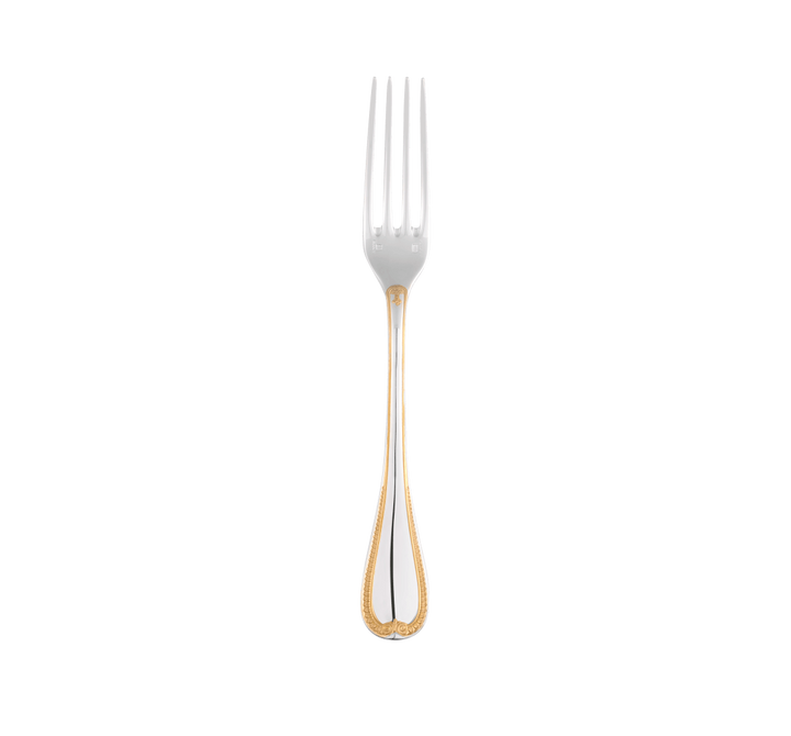 Malmaison - Dinner Fork - Partially Gilded Silver