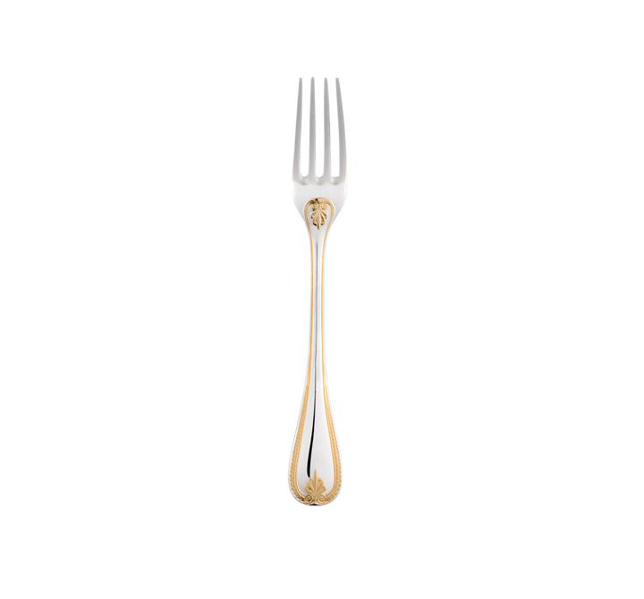 Malmaison - Dinner Fork - Partially Gilded Silver