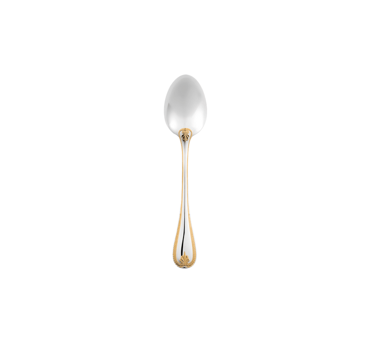 Malmaison - Dessert spoon - Partially Gilded Silver