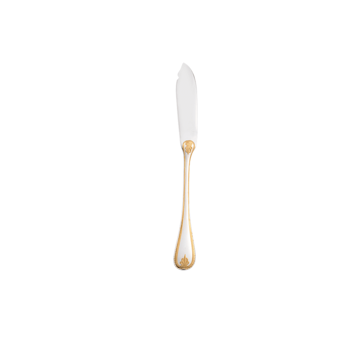 Malmaison - Fish knife - Partially Gilded Silver