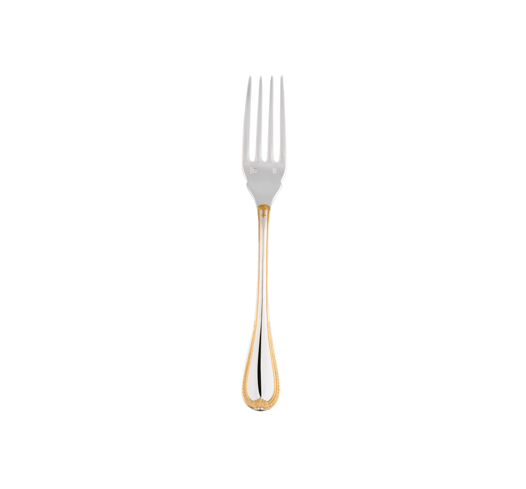Malmaison - Fish fork - Partially Gilded Silver