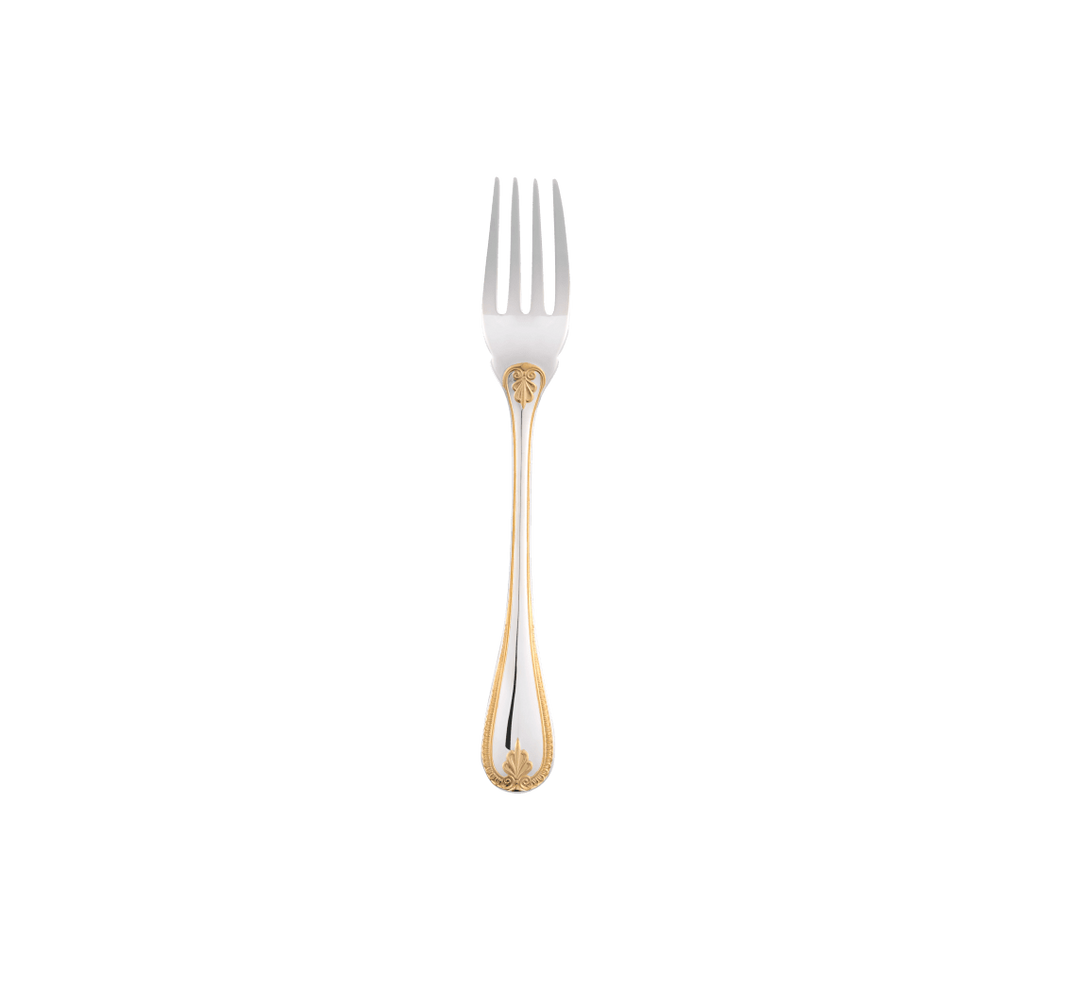 Malmaison - Fish fork - Partially Gilded Silver