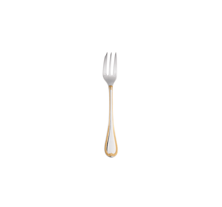 Malmaison - Cake fork - Partially Gilded Silver