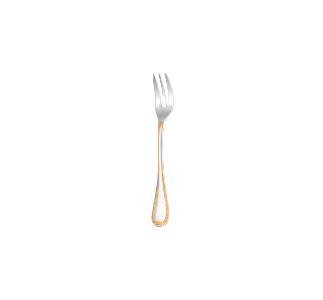 Malmaison - Cake fork - Partially Gilded Silver