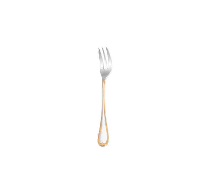 Malmaison - Cake fork - Partially Gilded Silver
